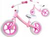 Bicicleta de equilíbrio infantil Bicicleta infantil Rodas de EVA 12" até 35kg ROSA CLARO