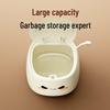 Little Devil Mini Desktop Trash Can with Lid - Cute Waste Basket for Office, Living Room, or Household.