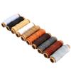 10pcs Polyester Filament Leather Sewing Thread Hand Stitch Thread  Leather Craft DIY