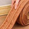 1pc Self Adhesive skirting wall sticker 3D Foam Wall Edge Strip Stickers Waterproof Baseboard Corner Waist Line Sticker Trim Lin
