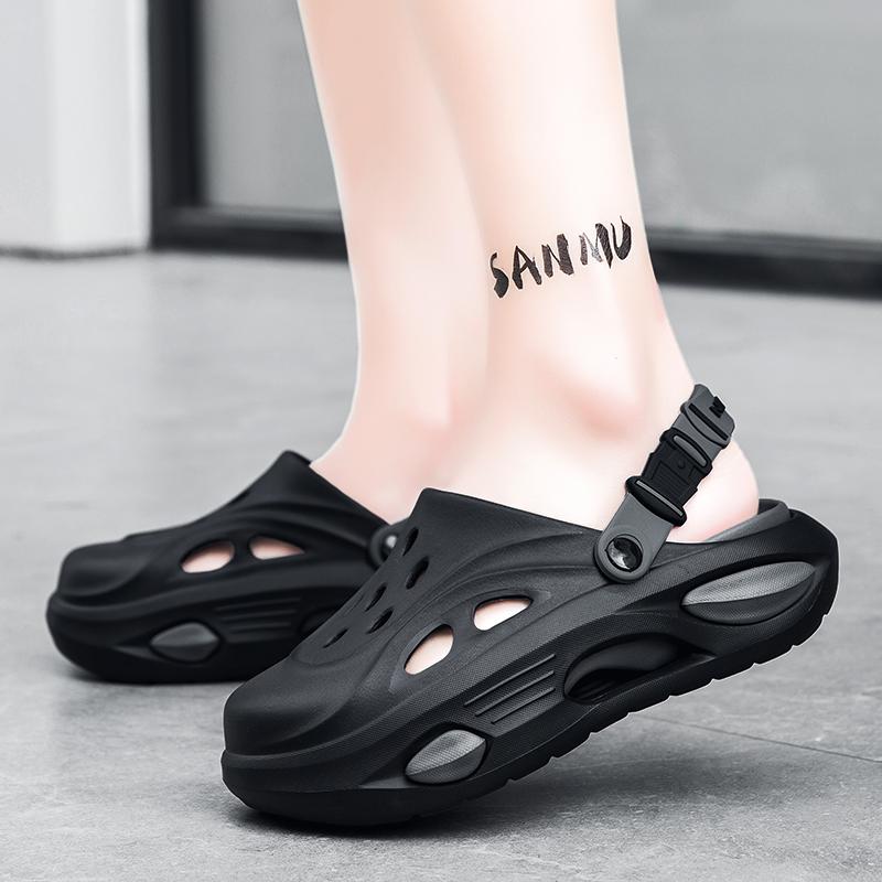 Men's EVA Sandals Non-slip Breathable Thick Sole Shoes Casual Beach Slippers for Outdoor Indoor