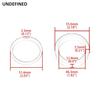 For Harley Big Twin 1990-2006 Sportster XL883 1200 1988-2006 Motorcycles Carburetor Carb Manifold Intake Pipe Gasket Spacer Seal