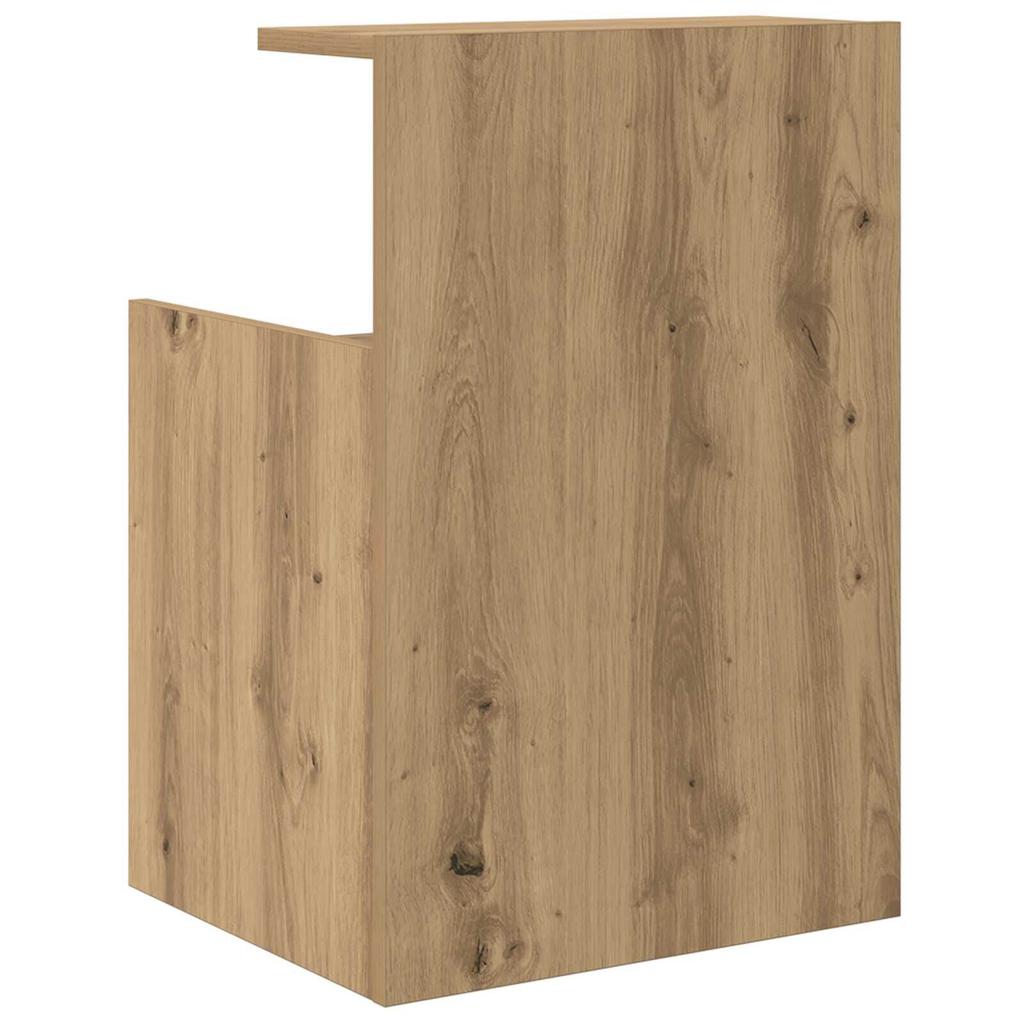 vidaXL Nachttisch Artisan Eiche 40x35x60 Cm Holzwerkstoff