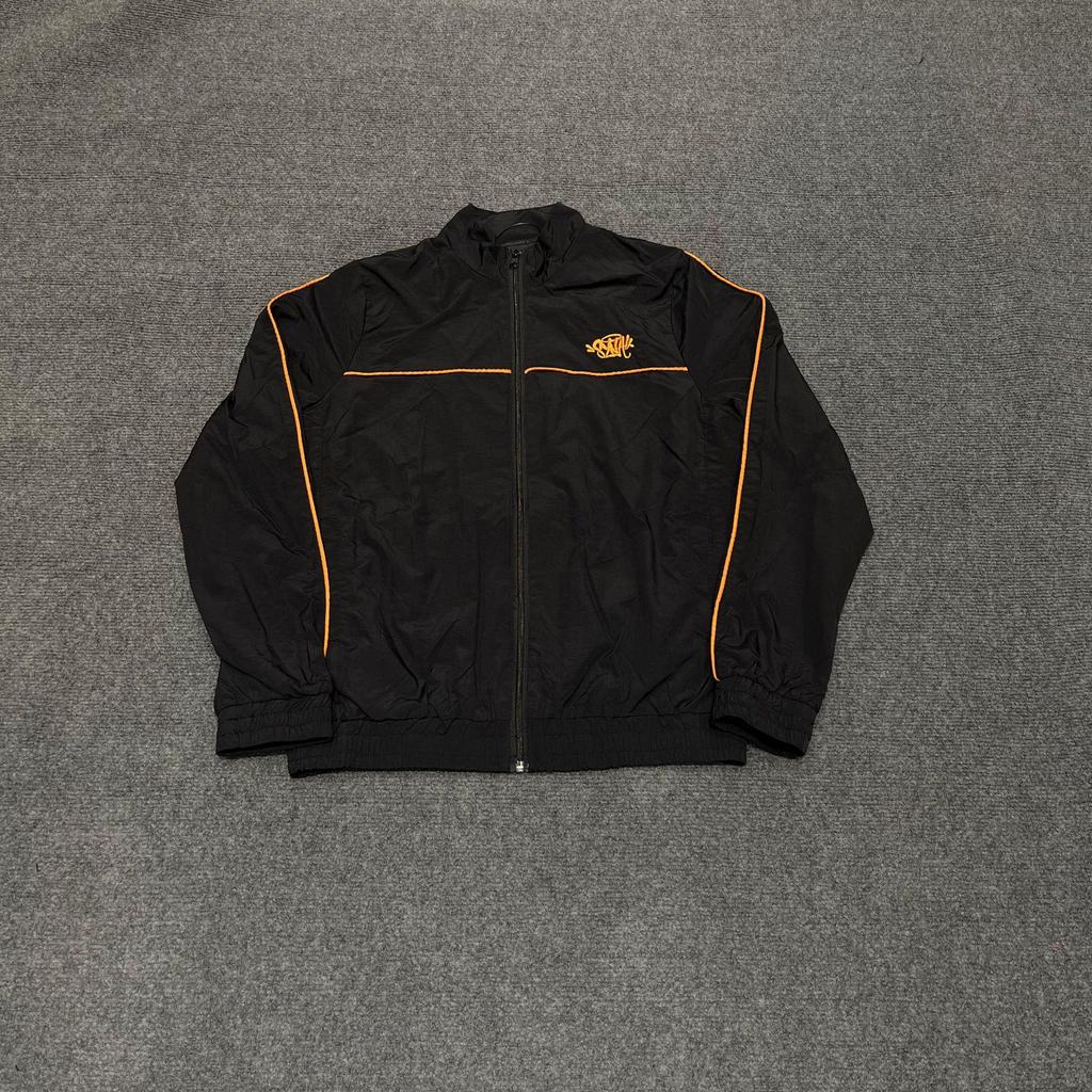 Synaworld Unisex High Street Embroidery Suit: Loose Jacket & Casual Joggers