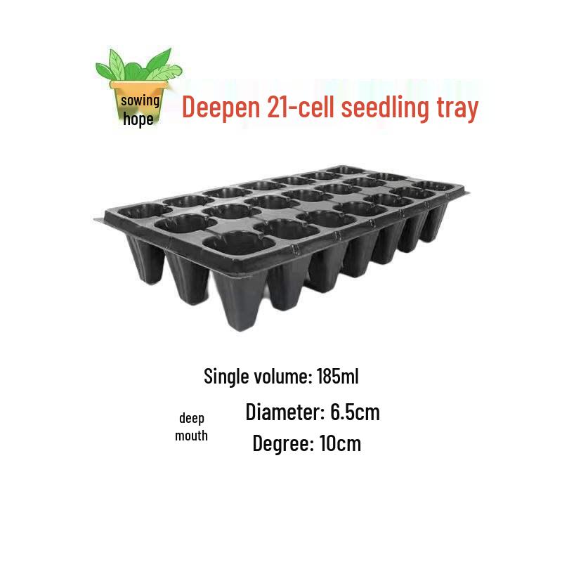 Thickened Multi-Hole Seedling Tray for Strawberries and Vegetables