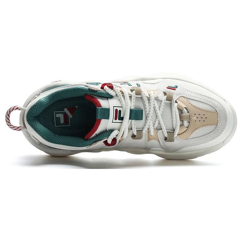New FILA Panini Xmas Shoes 'White Green Red' Women's F12M312113FSL