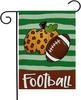 Hello Football Pumpkin Garden Ag 12.5 X 18 Inch Double Sided Autumn Yard Outdoor Decoration MME UUV EEU SSL
