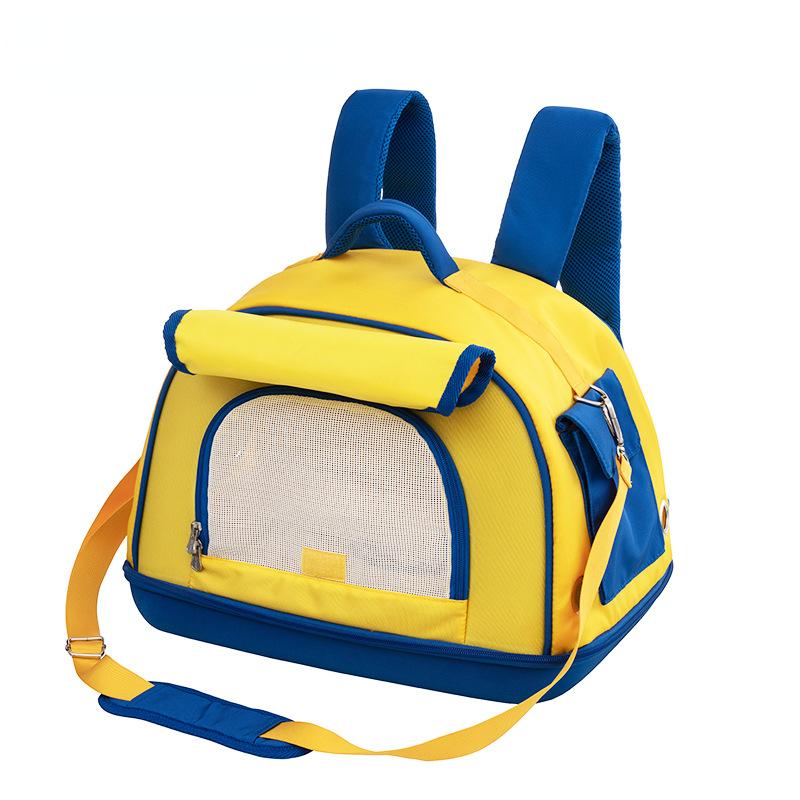 

Многофункциональная переноска для кошек, рюкзак для собак, дышащая сумка для домашних животных, дорожные сумки для транспортировки, палатка-гнездо для кошек 42X32X31.5CM