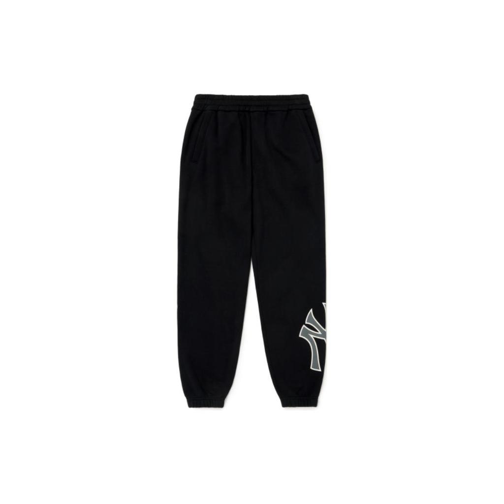 New MLB New York Yankees Knitted Sweatpants Unisex Black 3APTB0526-50BKS