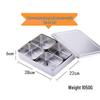 DeRuiEn Stainless Steel Condiment Box
