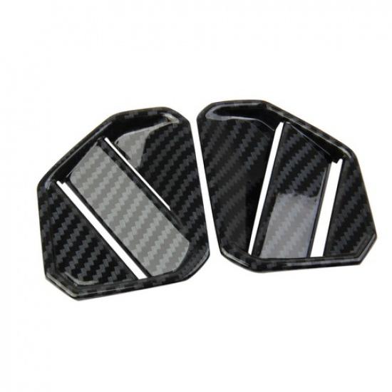 Carbon Fiber Style AC Air Vent Outlet Cover Trim For Toyota Tundra -2025