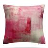 Turquoise Geometric Color Block Short Plush Cushion Cover Color Block Gem Series Linen Pillow Case Home Fabric
