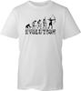 T-shirt Unisexe Homme Évolution Tir à l'Arc Amoureux de l'Arc et de la Flèche T-shirt Archer Drôle Cadeau