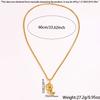 Titanium Steel Necklace, Gold Cup Foot Boots Pendant, Trend World Cup Necklace, Fan Football Manchester United Fashion Necklace.