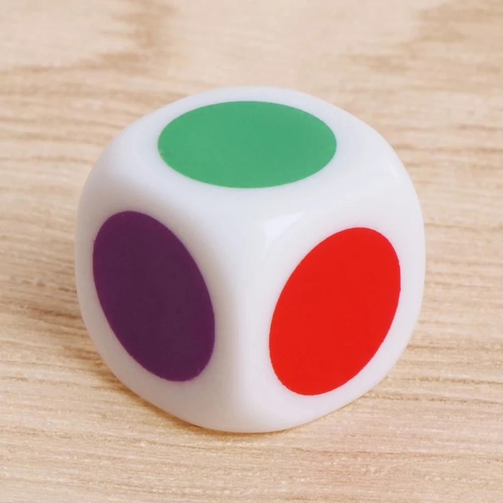 Party Educational Toys 5Pcs/Lot Puzzle Game Acrylic 16 Mm Dices Six Sided White Color Cube Dice