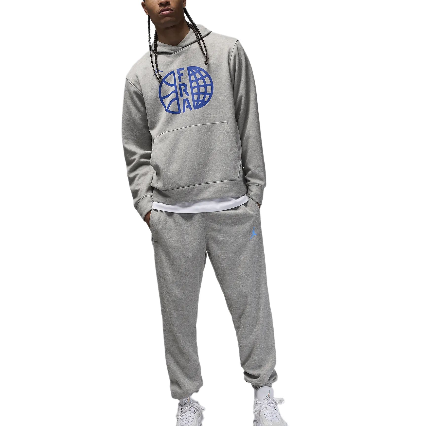 Jordan France Practice Men s Jordan Basketball Fleece Hoodie FQ0419-063 L