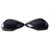 Pair Fits Ford Fiesta 2011-2017 Side Rear View Mirror Cover Trim Carbon Fiber