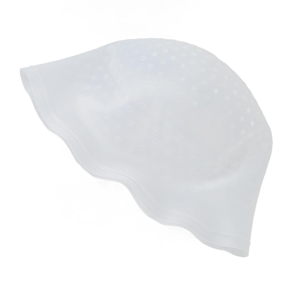 Hair Highlight With Hook Needle Silicone Hair Staining Home Hair Salon Transparent Hair Dye Hat