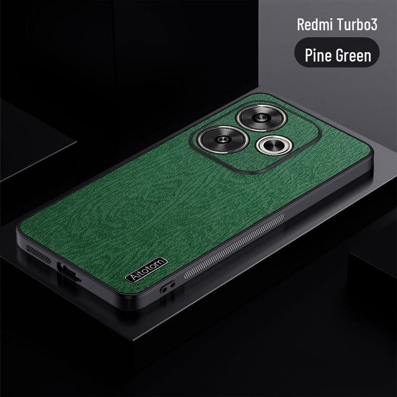 High-quality All-inclusive Case for Redmi Note 12 Turbo with Unique Bark Grain Texture.