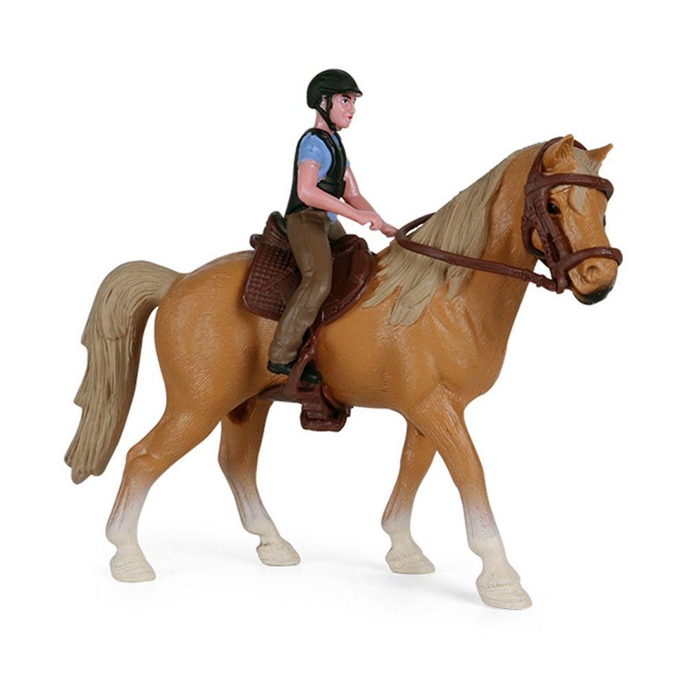 Kunststoff Lebensechtes Pferdemodell DIY Simulation Reitsportfigur Universal
