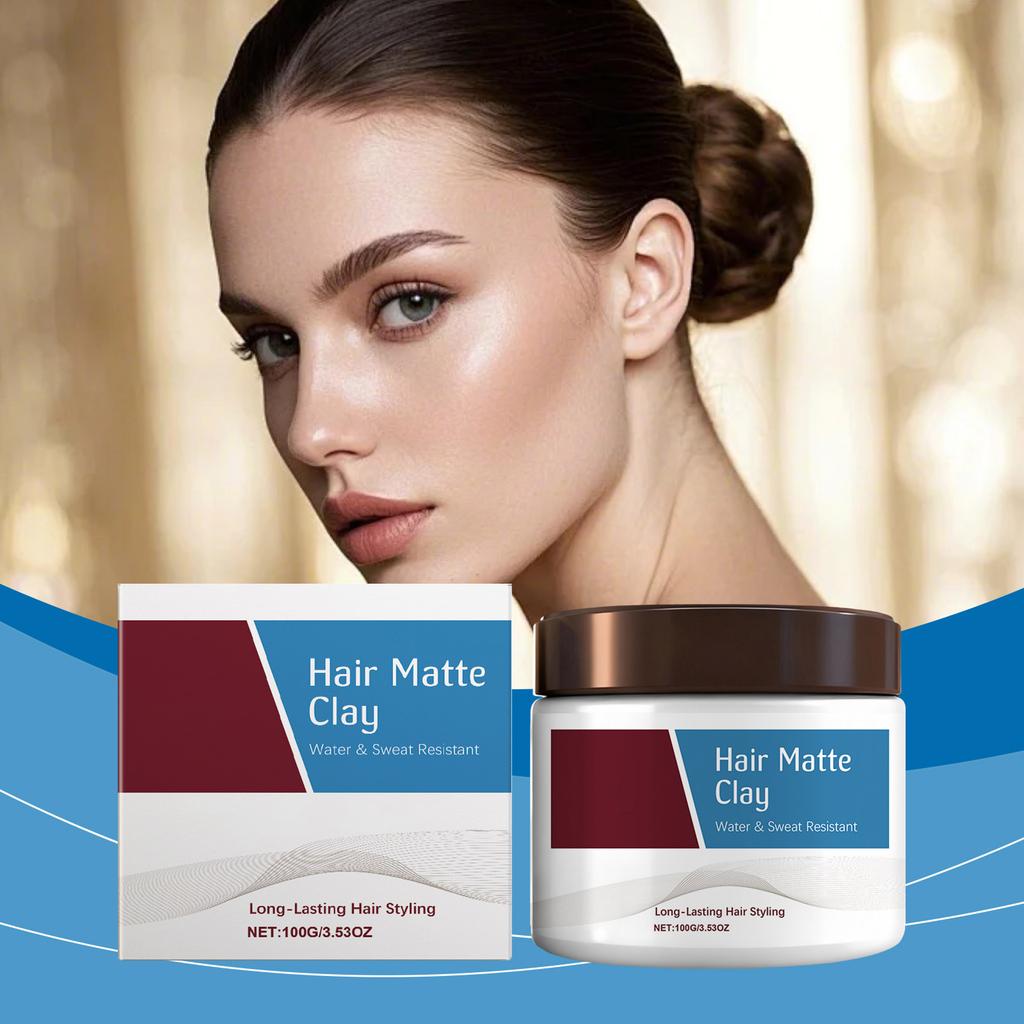 Hair Styling Cream Is Sweat Resistant, Long-lasting, Versatile, Easy To Clean, Quick To , And Easy