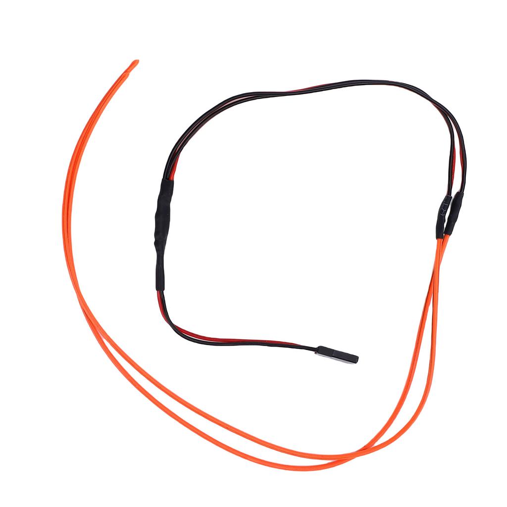 RC Car Decorative Light Strip Fit for SCX24 1 24 1 18 High Simulation Flexible Cuttable for Model Car Red
