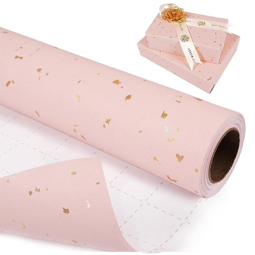 1 Rolle Sternennacht Geschenkpapier Elegantes Blaues Goldfolienpapier Für Geburtstage Feste Hochzeitsfeier Geschenke Einwickler