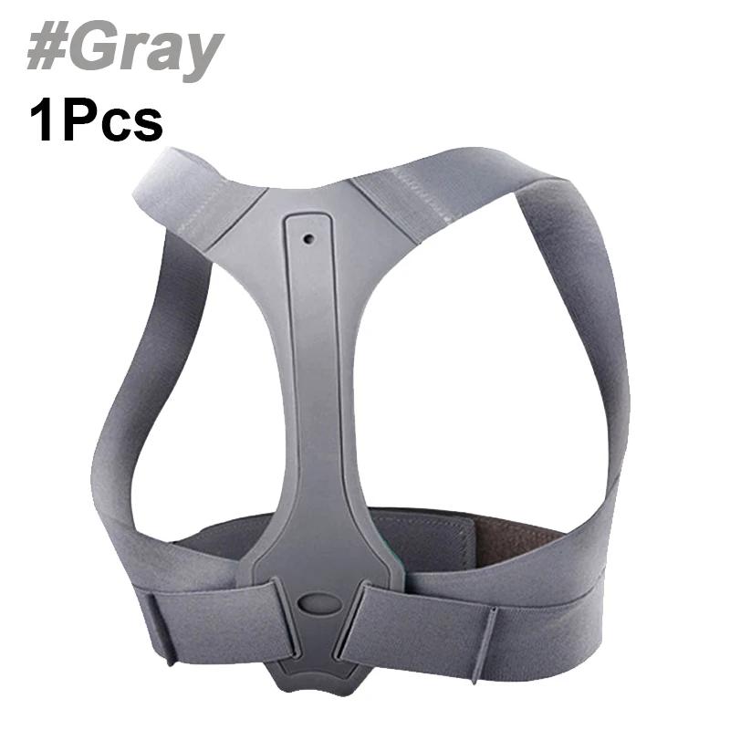 

Корректор осанки, подтяжки для спины, плечевой пояс, поясничный поддерживающий пояс, горбатый пояс, предотвращает выпрямление тела, сутулость, компрессионное облегчение боли S серый