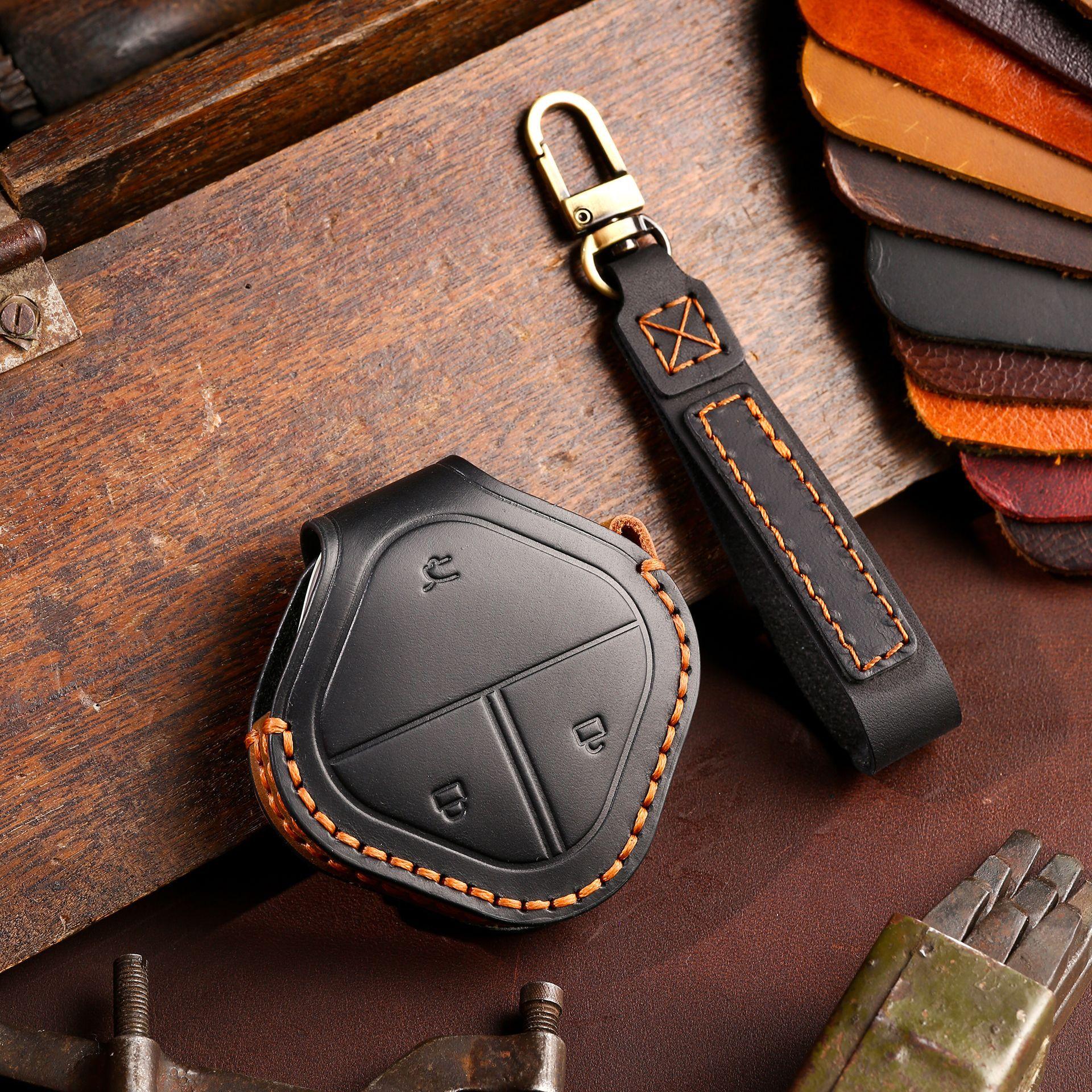 

Подходит для MG Comet EV New Baojun 2023 KiWi EV Wuling Clear Sky Красочный Фруктовый Чехол-брелок Цепочка чёрный