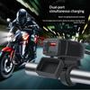 PD QC3.0 Caricatore Cellulare USB Rapido per Moto Impermeabile Tipo C Porta Presa Connettore Con Voltmetro Digitale di Carica per Cella Mobile
