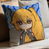 Cute Singer A-Akita Neru Pillow Case Cushion Cover Soft Cute Throw Pillow Case For Car Sofa Pillowcase Polyester With Zipper