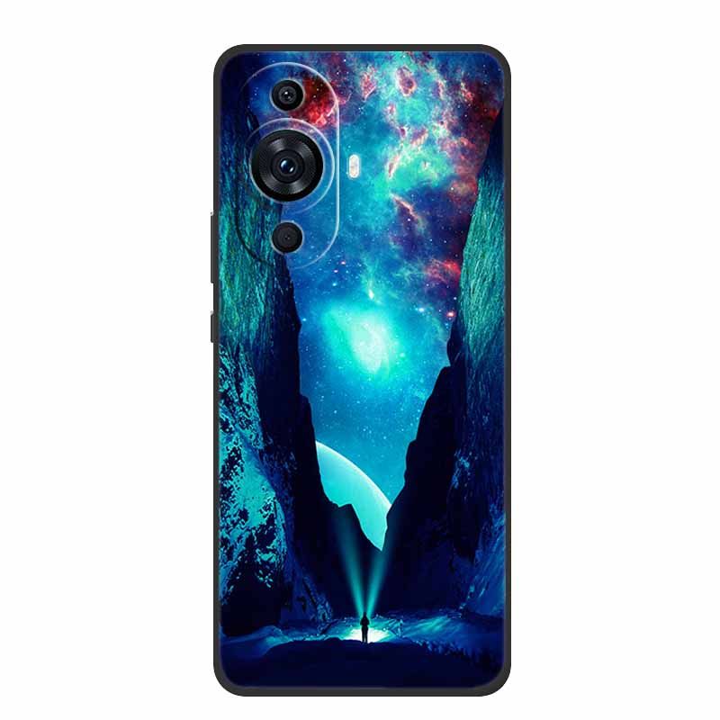 Phone Case For Huawei Nova 12s Back Cover Case Shockproof Black Silicone Soft Funda For Huawei Nova 12s Case Nova12s 6.7" Coque