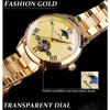 Forsining Modische, wasserdichte, mechanische Tourbillon-Freizeituhr für Herren