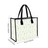 Floral Tote Bag Fashion Casual Large Capacity Handbag for Daily Use