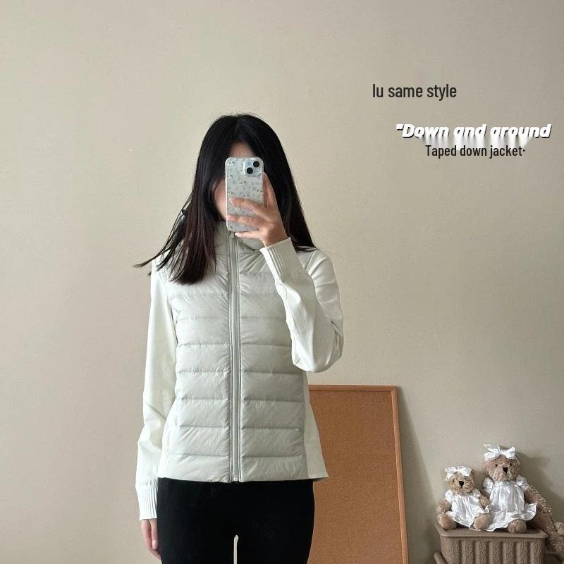 Lu Style Waterproof Lightweight Slim-Fit Down Jacket
