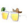 Hawaii Party Sunglasses Beach Glasses Funny Flamingo Party Glasses Beach Sunglasses  Funny Glasses Party Favor