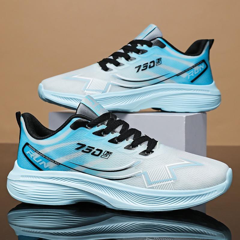 Sneakers men's lightweight autumn new breathable mesh casual shoes couple's marathon running shoes