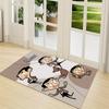 Custom Name Mr. Bean's Adventure Carpet Rug Customizable Soft Washable Anti-Slip Home Living Room Sofa Mats Personalized Rug. 0909292