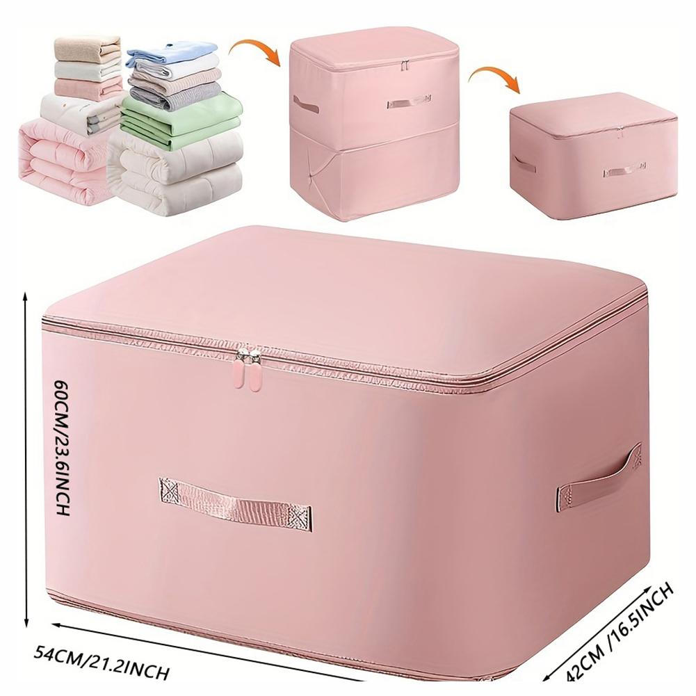 For Travel and Home Clothes Compression Storage Bag Easy Foldable Design Protects from Insects and Dust 60 54 42cm Size