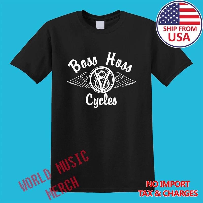 Boss Hoss Motorcycles Men s Black Grey Size S-5XL M