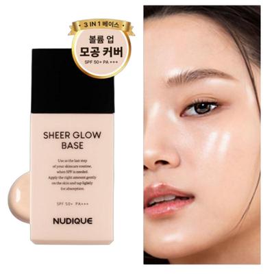 [NUDIQUE] Glow Makeup Radiance Primer Base Transparente FPS50+ PA+++ 35ml
