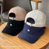 Big Head Baseball Cap Embroidery Polar Bear XL Size Sun Visor Cap Unisex Casual Solid Colors Fisherman Cap Woman Man Beach Hat