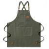 Water Proof Thickened Canvas Apron Wipe Hands Fashion Adult Apron  Household