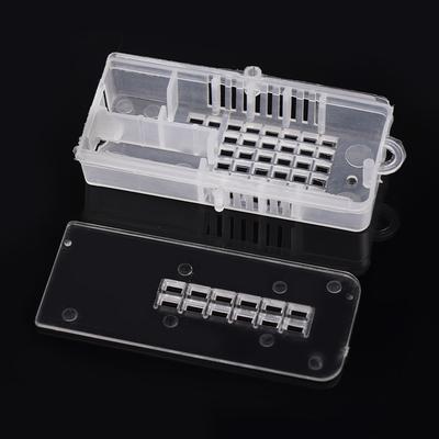 30pcs Bee Tools Bee King Transparent Cage Transport Queen Bee Cage Rearing Cage Cell Prisoner King Cage Beekeeping Supplies