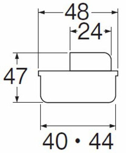 SANEI (Sanei) [Bus Arrester] Nominal 40, VU/VP Pipe Compatible, H445-40