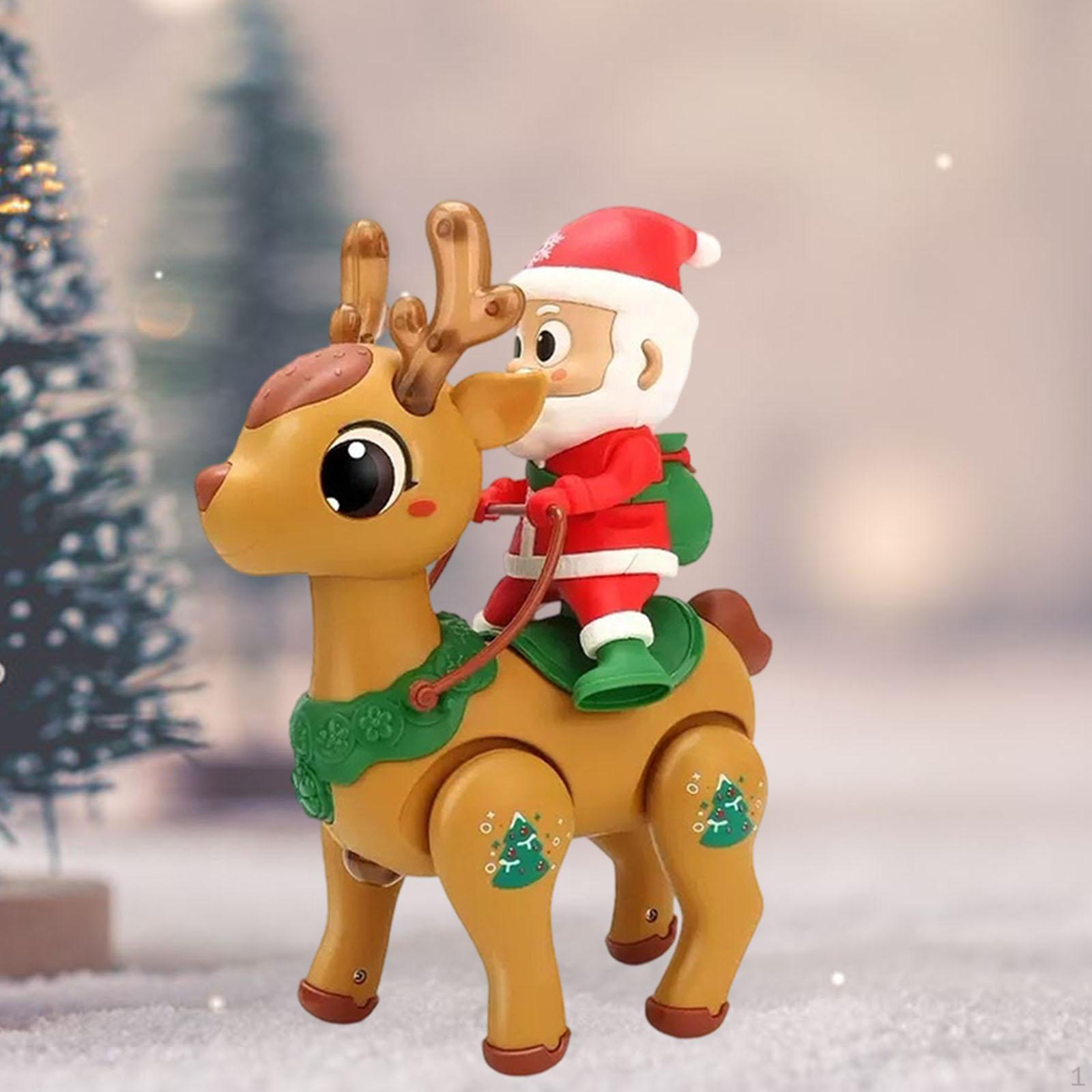 

Crawling Toy Musical Christmas Gift Parent Child Interaction with Light Entertainment for Boys