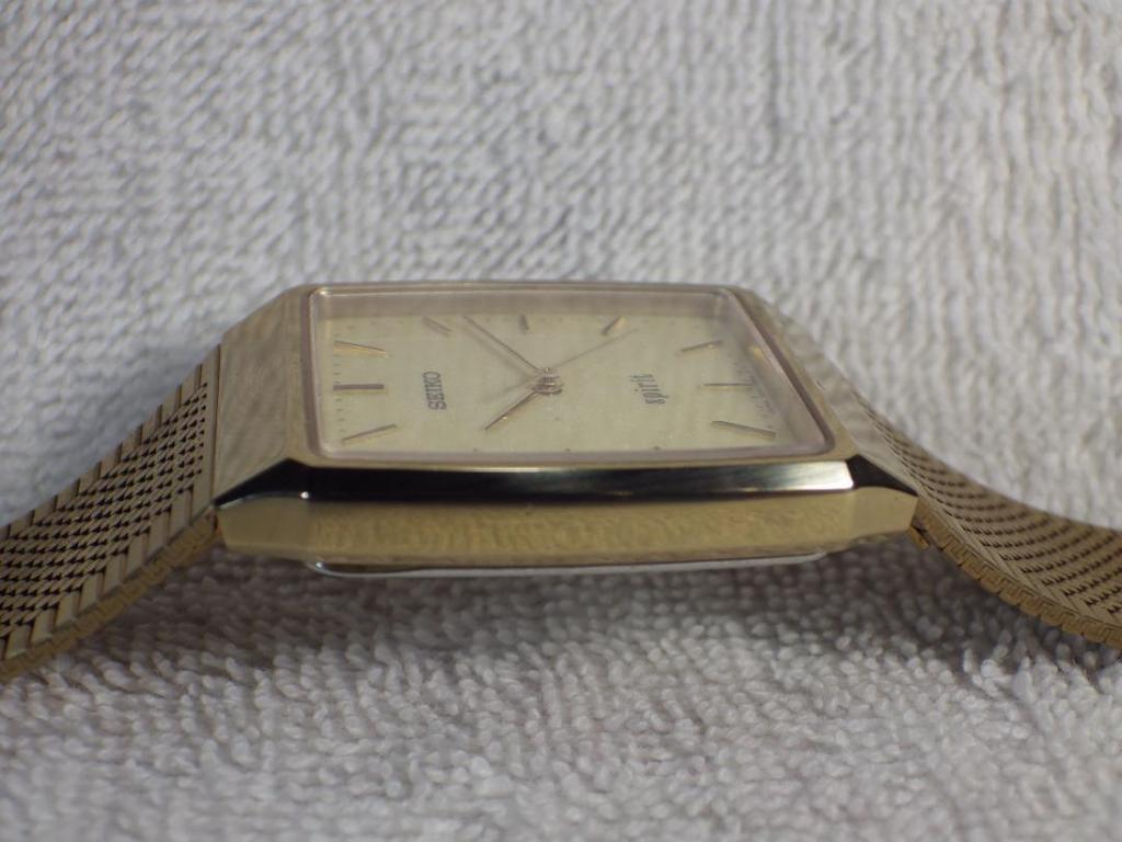 [USED] SEIKO Spirit 5E31-5A60 Men's Watch Battery Replaced, Working