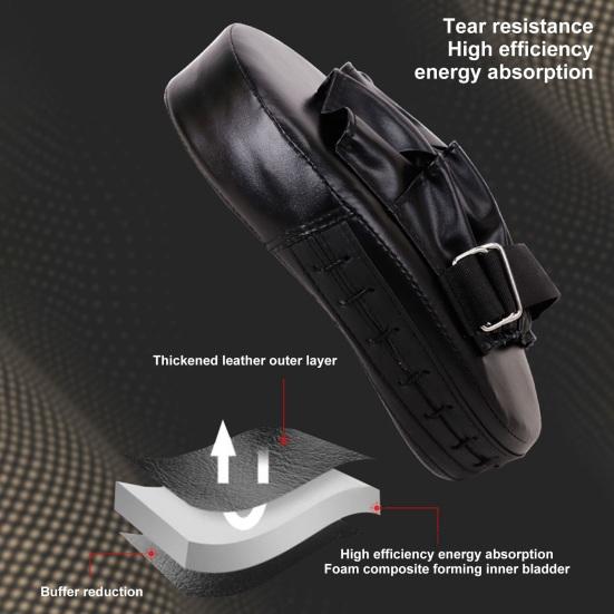 1 par Buet Focus Boksing Mitt Kunstskinn Menn Kvinner Muay Thai Kampsport MMA Sparring Trening Punching Target Hanske Håndputer