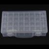 Transparent Storage Box with 32 Compartments, Small Independent Boxes for Storing Rhinestones and Diamond Painting Tools