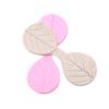New Diy Cake Decorating Mold Double Leaf Veiner Silicone Cake Mold Decorating